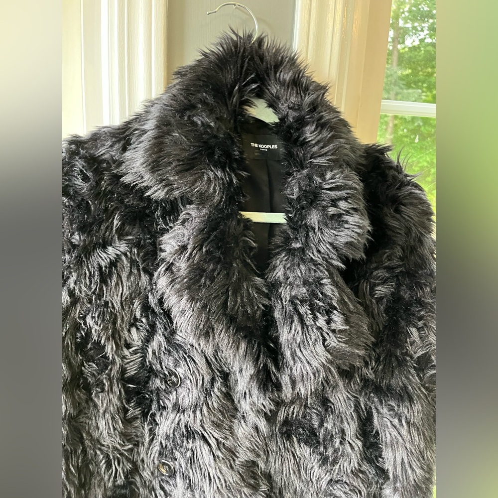 The Kooples Faux Fur Coat - Picture 5 of 6